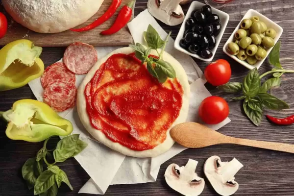 طريقة صلصة البيتزا الايطالية الاصلية